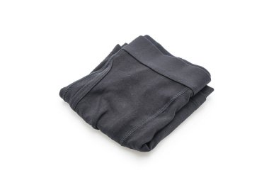 Beyaz arka plan üzerinde erkek iç giyim