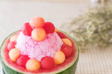 karpuz bingsu tatlı