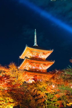 Kiyomizu-dera Tapınağı güzel mimari Kyoto.