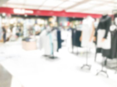 Güzel lüks alışveriş merkezi bulanıklık ve Dükkanı ret