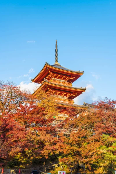 Kiyomizu-dera Tapınağı güzel mimari Kyoto,.
