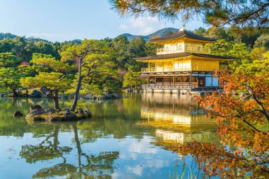 Kinkakuji Tapınağı (altın köşk güzel mimari)