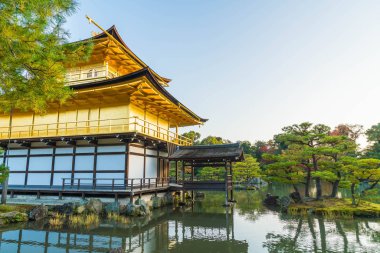 Kinkakuji Tapınağı (altın köşk güzel mimari)
