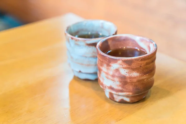 Glass of hot tea — Stock Photo, Image