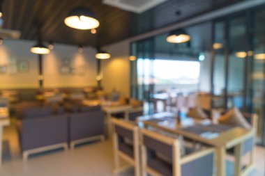 arka plan için restoranda soyut bulanıklık