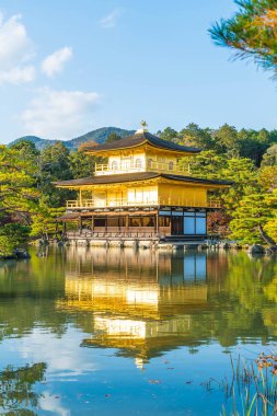 Kinkakuji Tapınağı (altın köşk güzel mimari)