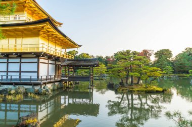 Kinkakuji Tapınağı (altın köşk güzel mimari)
