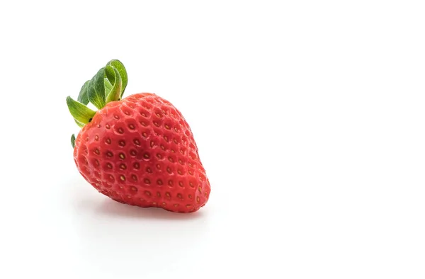 Frische Erdbeere auf Weiß — Stockfoto