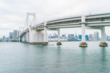 odaiba, tokyo Gökkuşağı Köprüsü