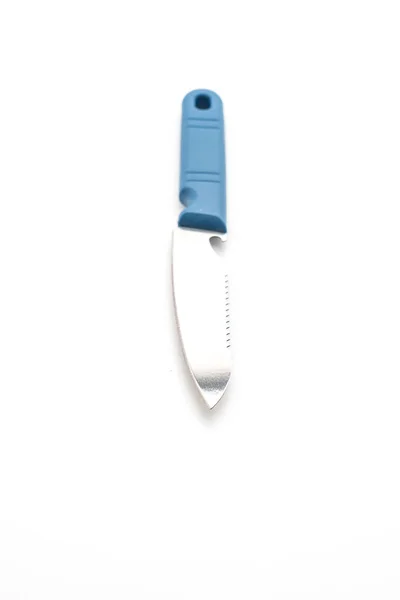 Mini couteau sur blanc — Photo