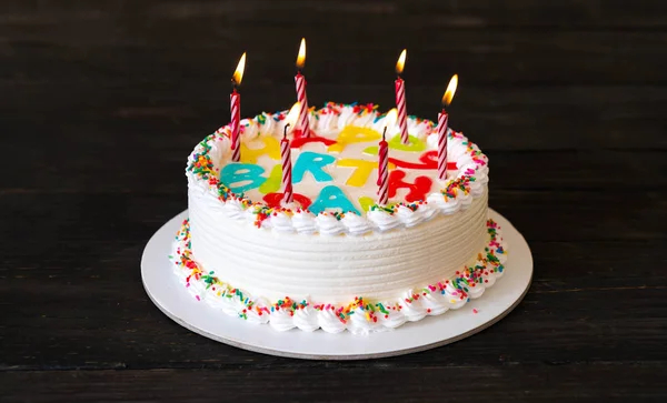 Happy birthday cake — Stock Photo, Image