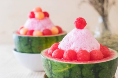 karpuz bingsu tatlı