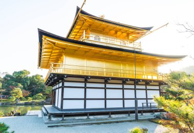 Kinkakuji Tapınağı (altın köşk güzel mimari)