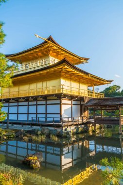 Kinkakuji Tapınağı (altın köşk güzel mimari)