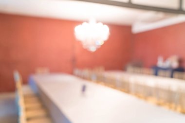 Restoran soyut bulanıklık