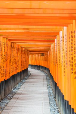 Kırmızı yakın gates geçit fushimi Inari taisha tapınak KY