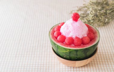 karpuz bingsu tatlı