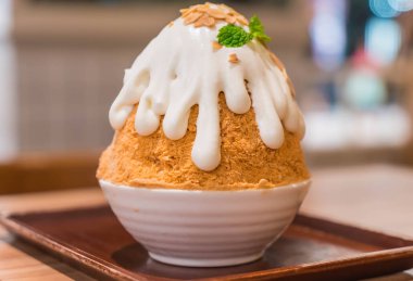 Bingsu süt çay