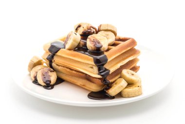 çikolata ile muz gözleme