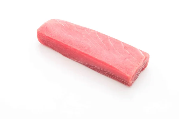 Fresh tuna on white — Stock Photo, Image