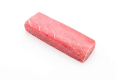 beyaz üzerine taze orkinos