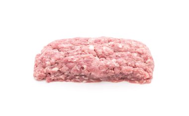 Beyaz üstüne domuz eti kıyma