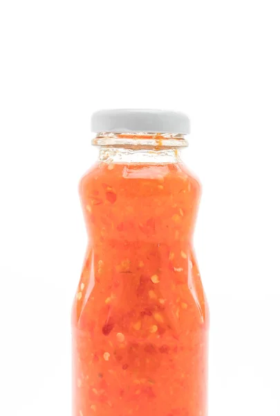 Botella de salsa de chile asiático dulce — Foto de Stock