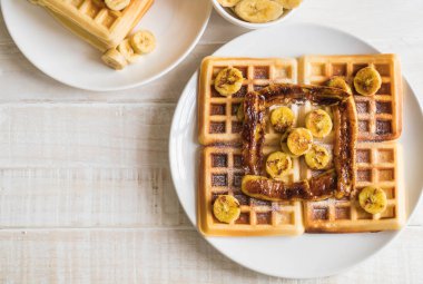  rustik tatlı muz gözleme