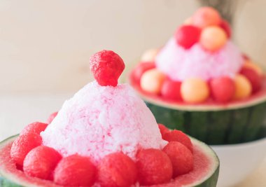 karpuz bingsu tatlı