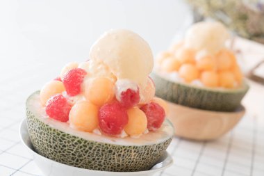 Kavun Bingsu, ünlü Koreli dondurma buz