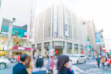 Shinjuku Tokyo City, soyut bulanıklık