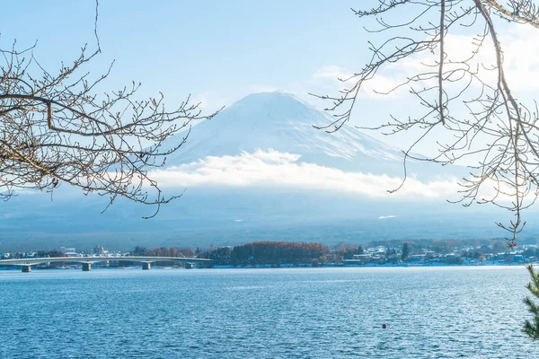 Dağ Fuji San Kawaguchiko Gölü.