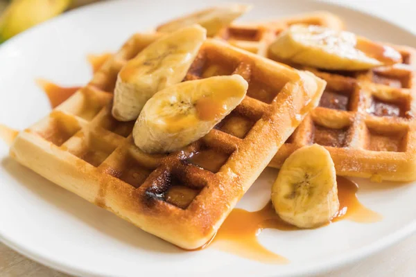 karamel ile muz gözleme