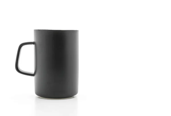 Siyah seramik kupa — Stok fotoğraf