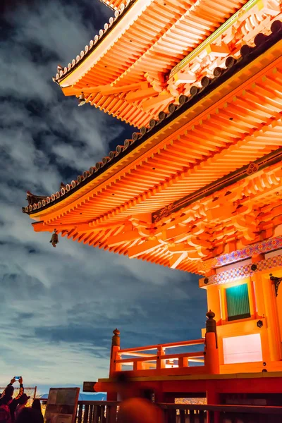 Belle architecture à Kiyomizu-dera Temple Kyoto . — Photo