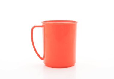 kırmızı plastik cam