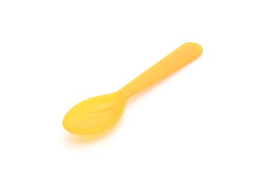 Sarı plastik kaşık 
