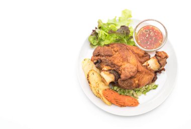 Gevrek domuz knuckle veya Alman domuz Hocks