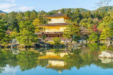 Kinkakuji Tapınağı (altın köşk güzel mimari)