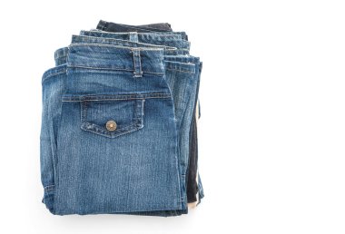 giyim üzerine beyaz yığınları