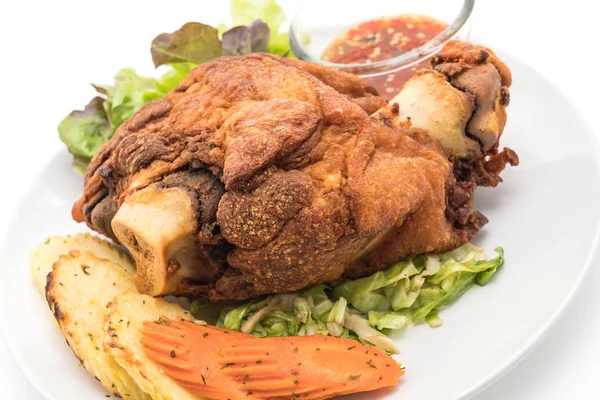 Gevrek domuz knuckle veya Alman domuz Hocks