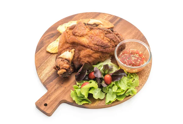 Gevrek domuz knuckle veya Alman domuz Hocks