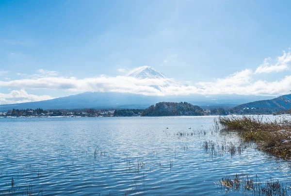 Dağ Fuji San Kawaguchiko Gölü.