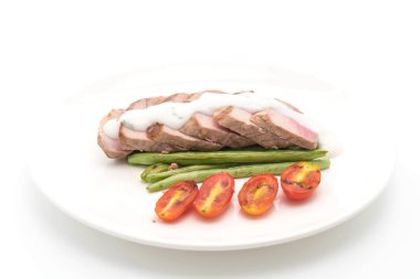 Tuna biftek salatası ile