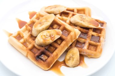 karamel ile muz gözleme