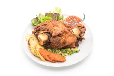 Gevrek domuz knuckle veya Alman domuz Hocks