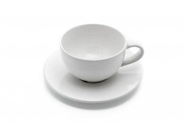 Boş beyaz kahve Kupası 