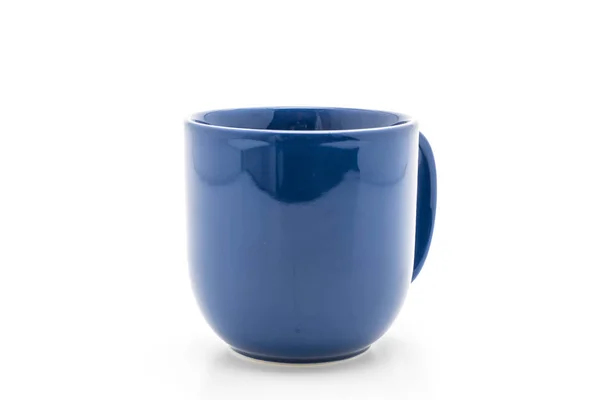 Blue ceramic mug — Stock Photo, Image