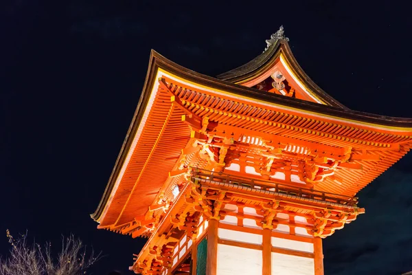 Hermosa arquitectura en Kiyomizu templo dera Kioto . — Foto de Stock