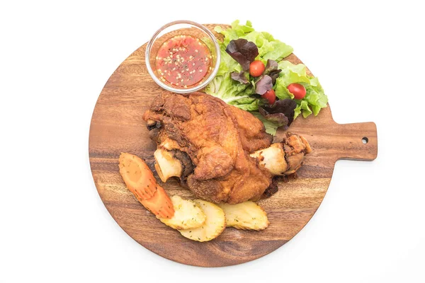 Gevrek domuz knuckle veya Alman domuz Hocks